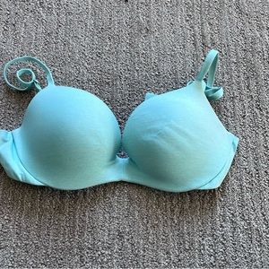 Victoria’s Secret PINKZ blue tshirt bra 32C